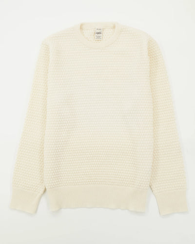 GRP Pullover Spotknit Pure Merino Cream