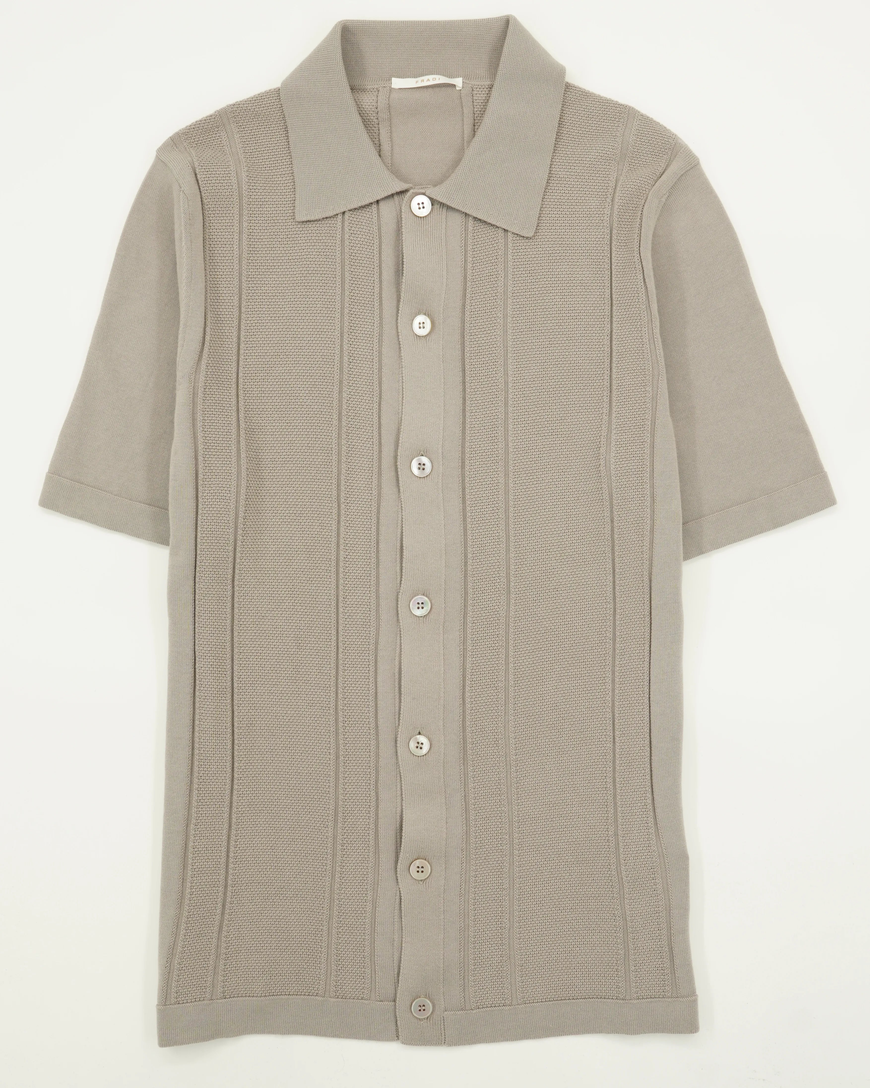 Fradi Polo Shirt Pure Cotton Light Brown