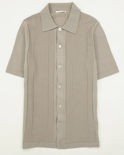 Fradi Polo Shirt Pure Cotton Light Brown