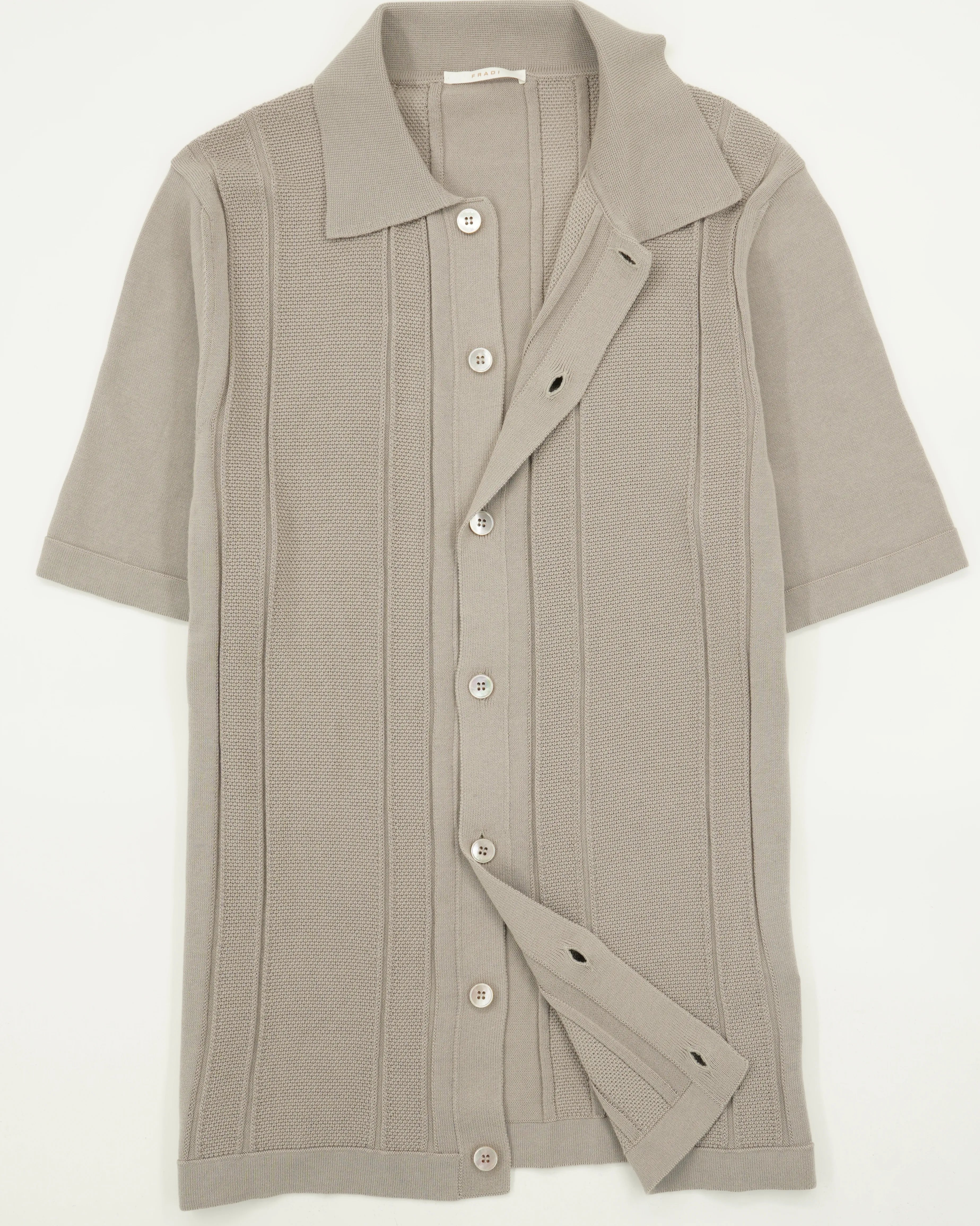 Fradi Polo Shirt Pure Cotton Light Brown