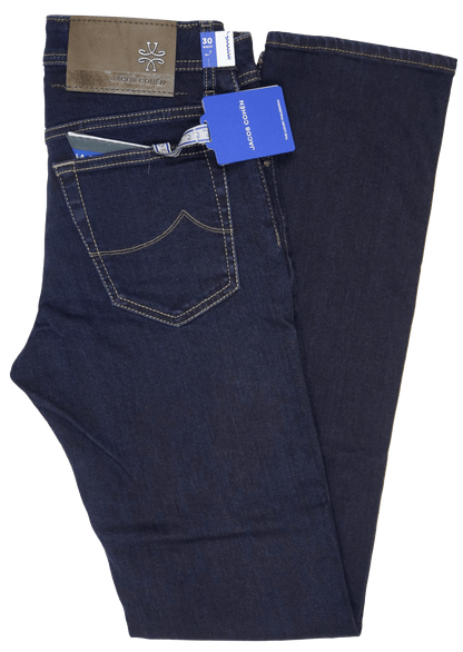 Jacob Cohen Bard Dark Blue Stretch Denim
