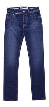 Jacob Cohen Bard Mid Blue Stretch Denim