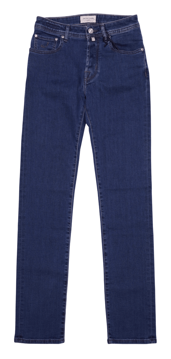 Jacob Cohen Bard Dark Blue Stretch Denim