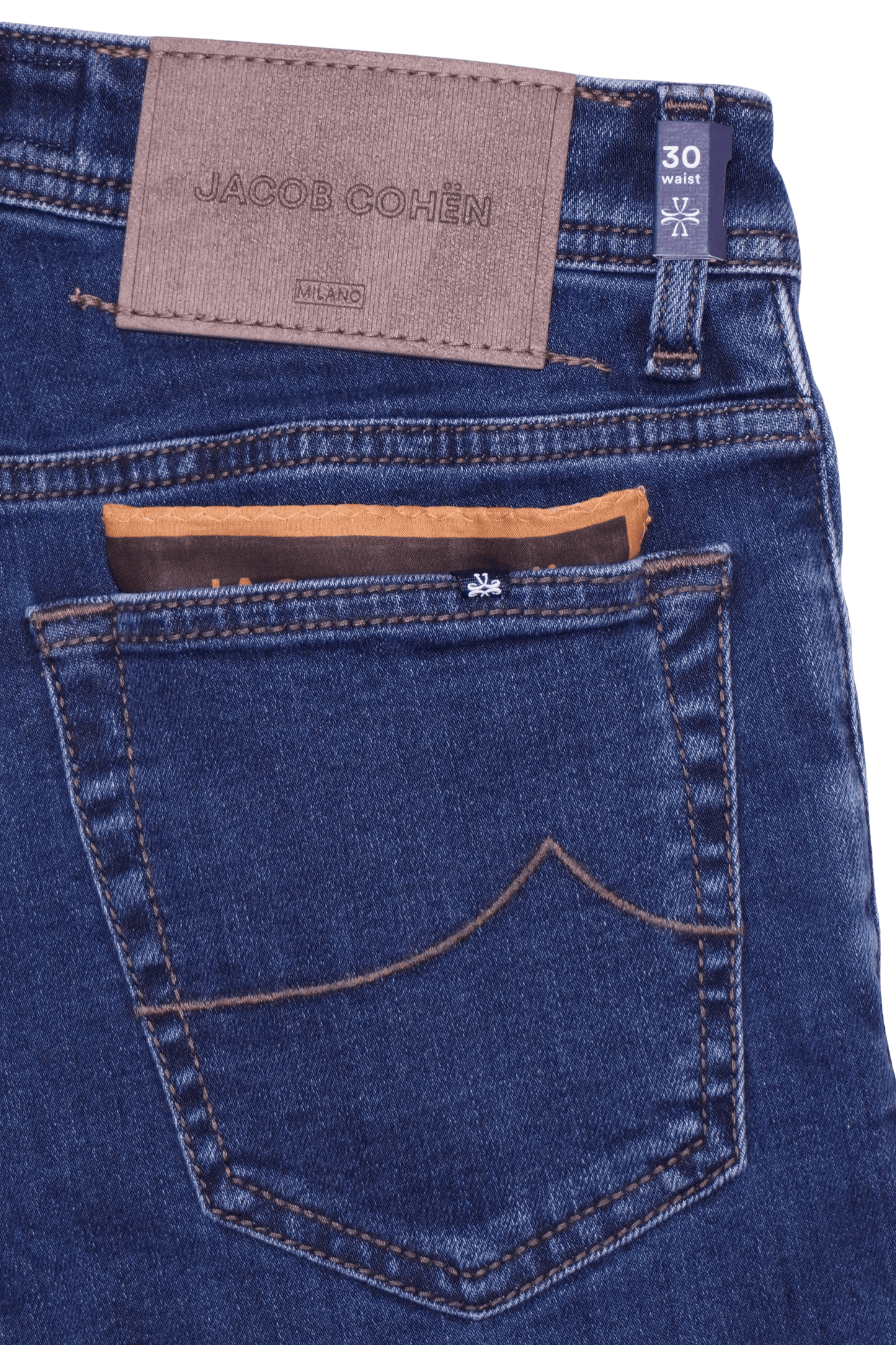 Jacob Cohen Bard Dark Blue Stretch Denim