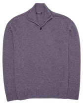 Dondup Stand Collar Wool Cashmere Grey
