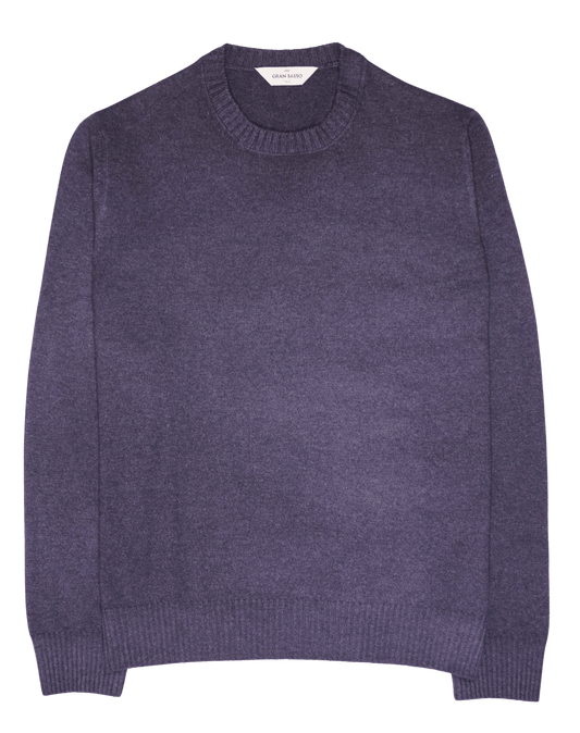 Gran Sasso Pullover Cashmere Blend Dark Grey