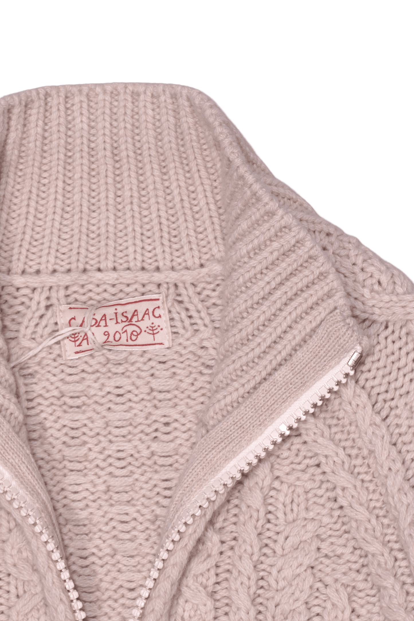 GRP Casa Isaac Zip Jacket Ecru