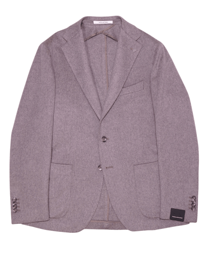 Tagliatore Jacket Pure Cashmere Light Taupe
