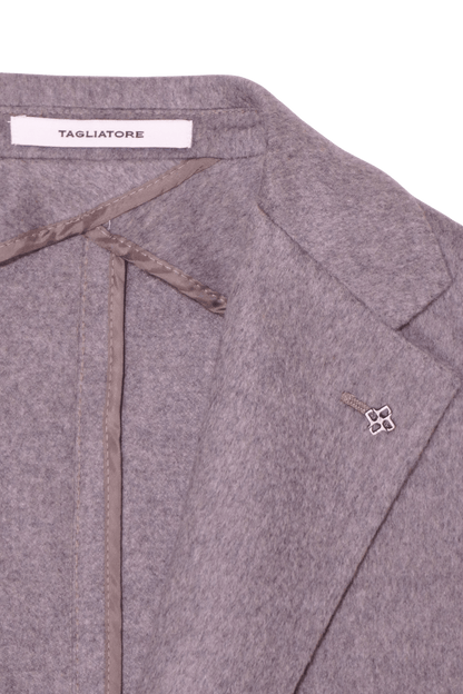 Tagliatore Jacket Pure Cashmere Light Taupe