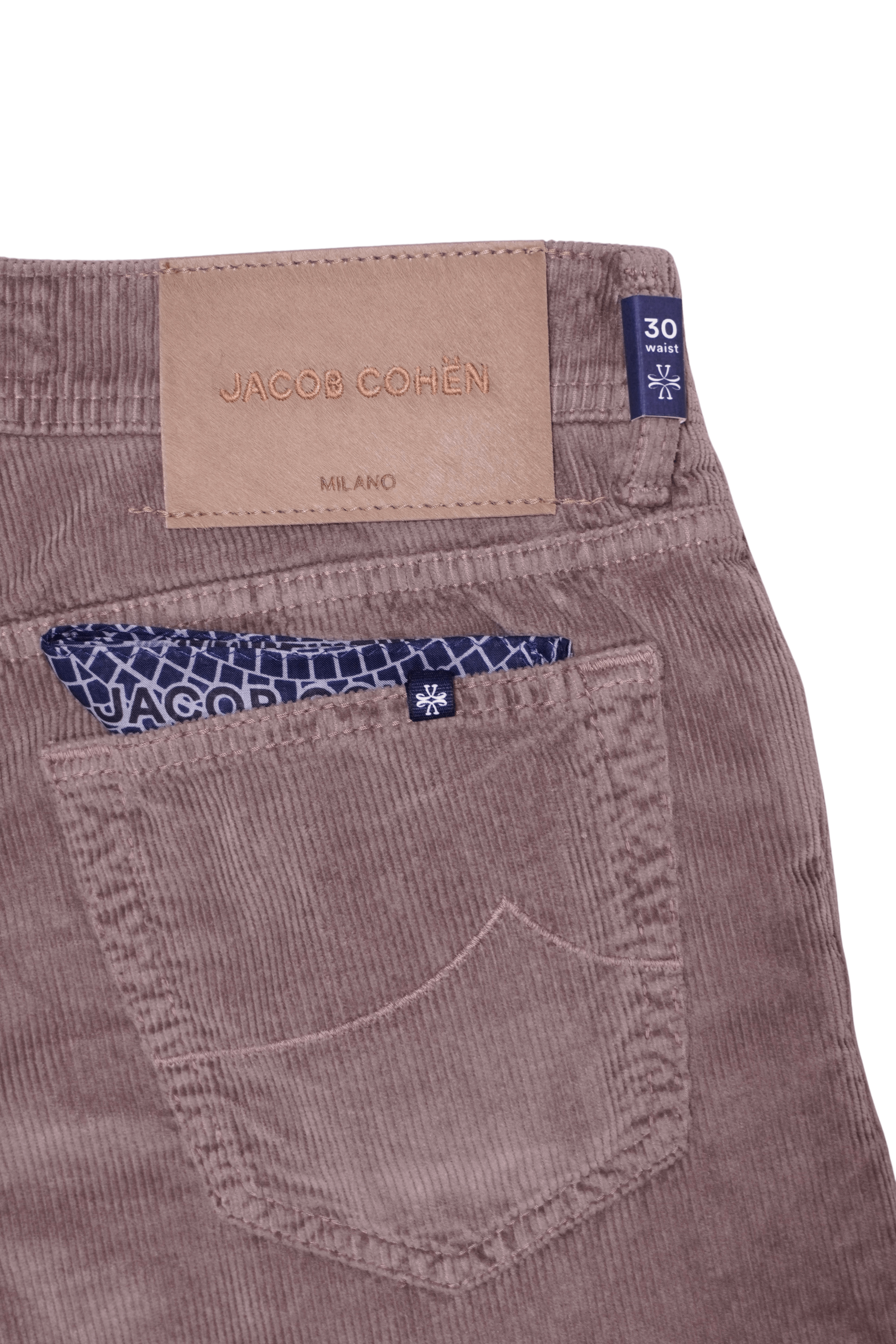 Jacob Cohen Bard Corduroy Taupe