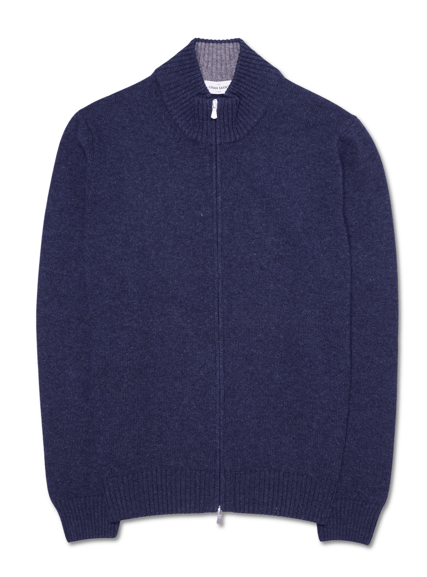Gran Sasso Mock Zip Blue