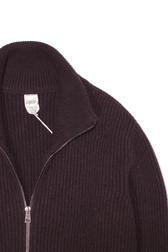 GRP Full Zip Wool Cashmere Brown