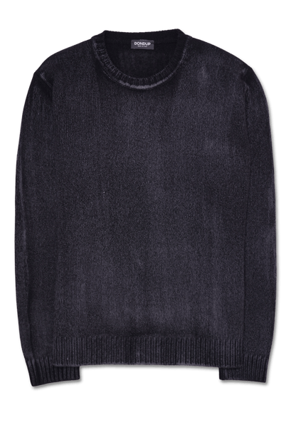 Dondup Garment Dyed Pullover Black