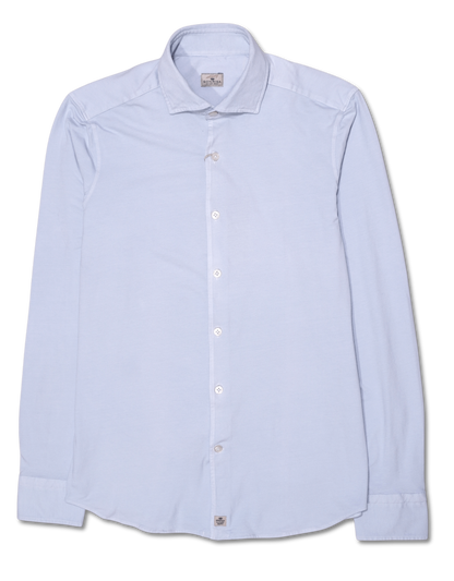 Sonrisa Washed Cotton Stretch Sky Blue