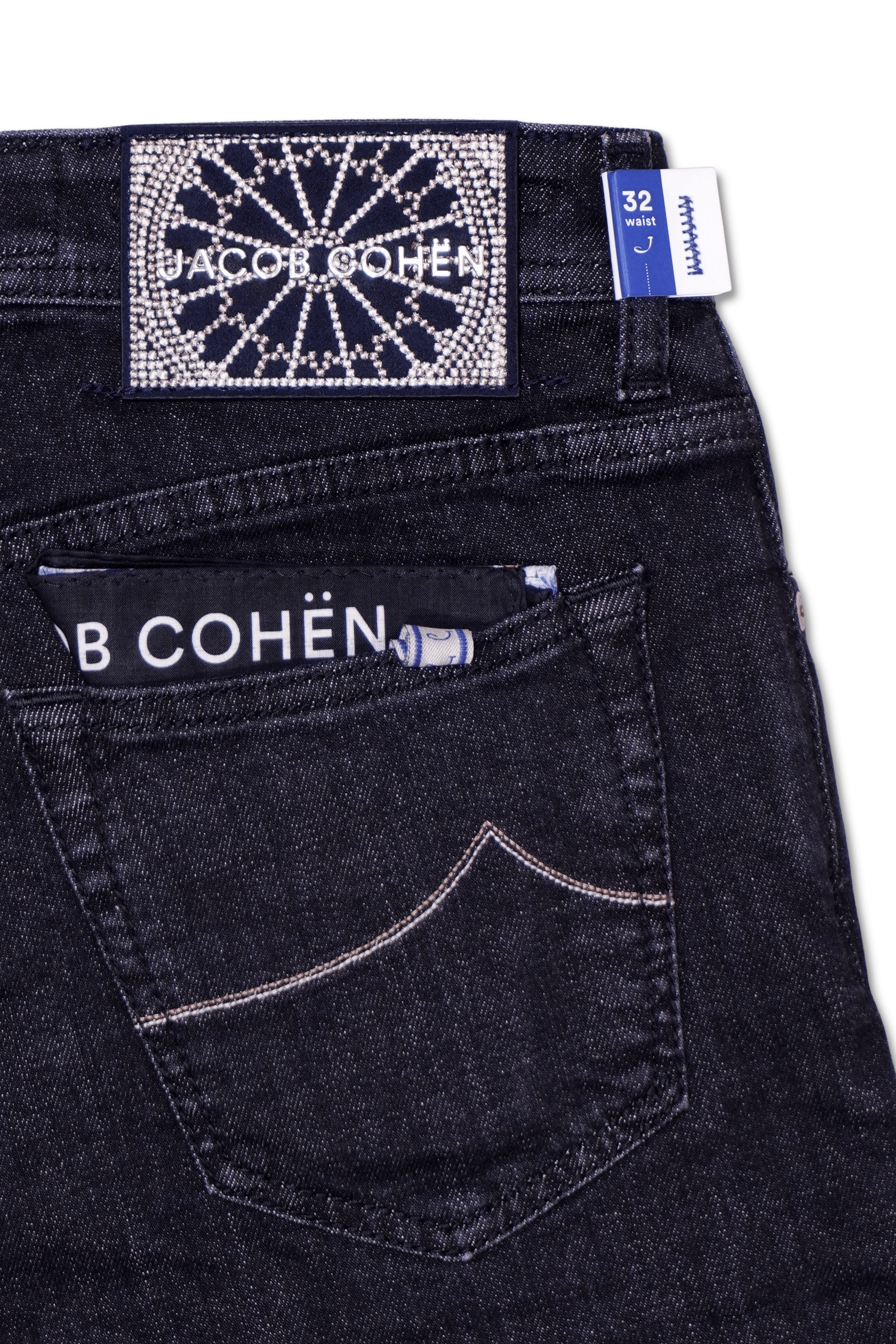Jacob Cohen Bard Black Stretch Denim
