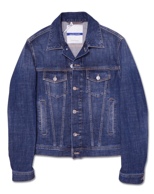 Jacob Cohen Trucker Jacket Washed Denim