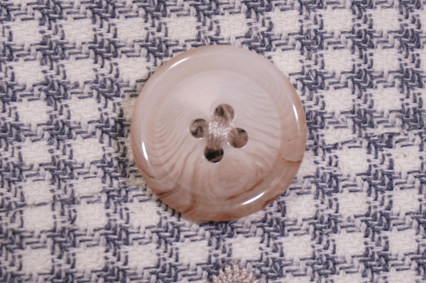 Sand Jacket Light Grey Houndstooth