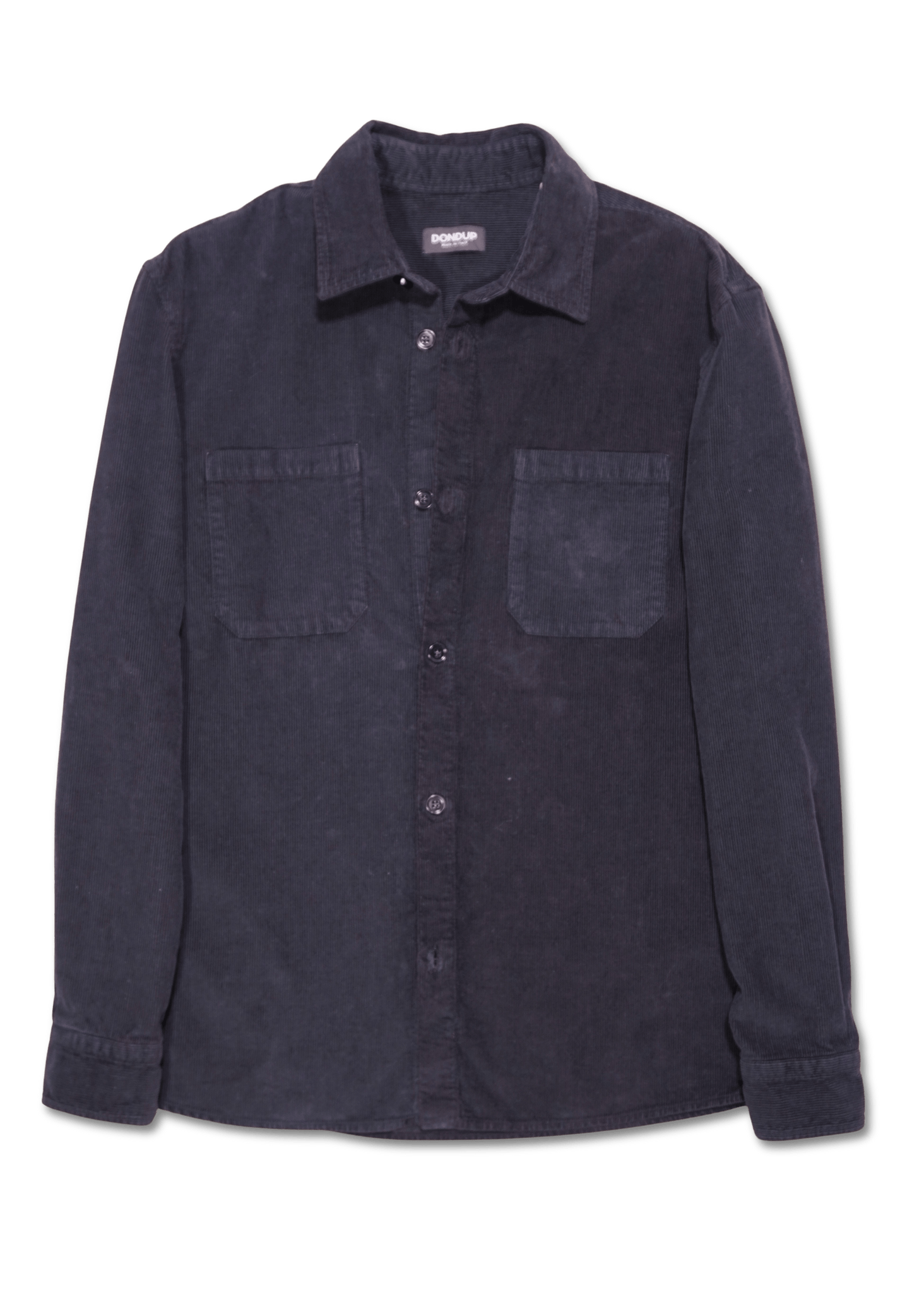 Dondup Cord Overshirt Black