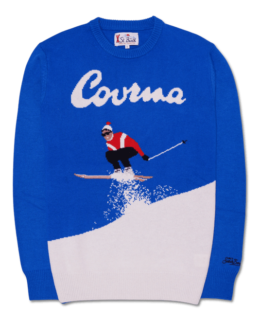 MC2 Saint Barth Courma Pullover Blue