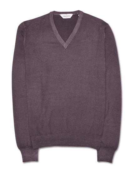Gran Sasso Pullover V-neck Brown