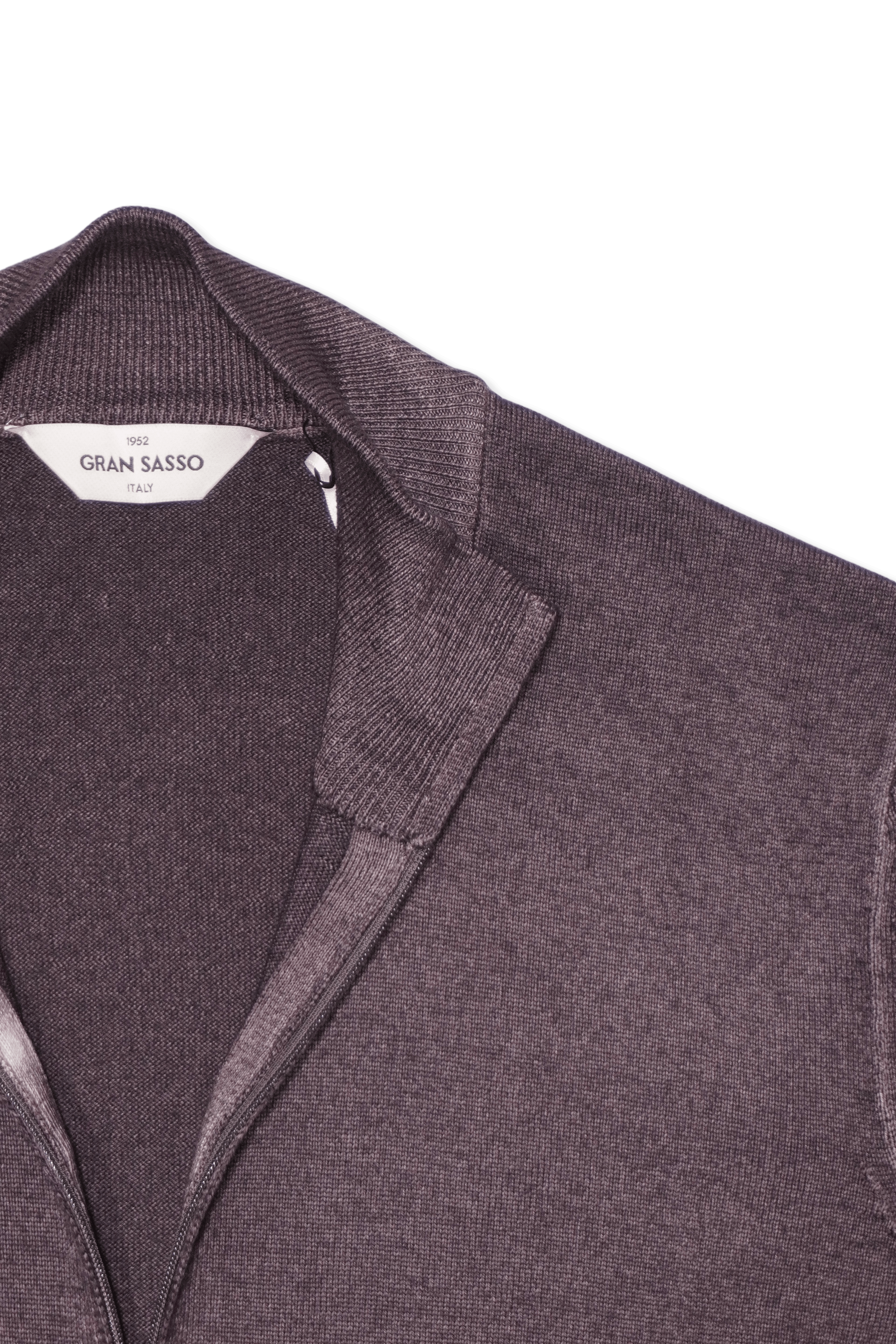 Gran Sasso Lightweight Zip Brown