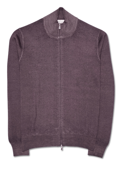 Gran Sasso Lightweight Zip Brown