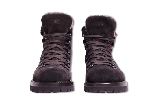 Fabiano Ricci Lace-up Boot Dark Brown
