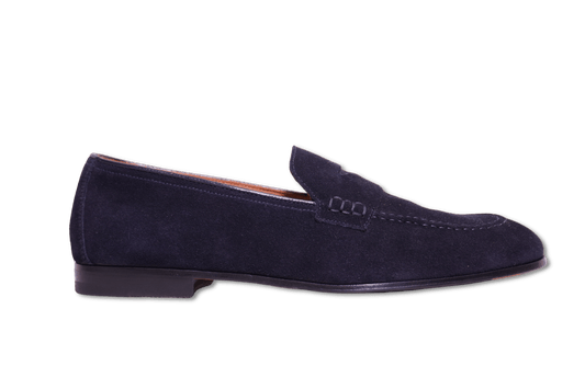 Doucals Penny Loafer Sacchetto Navy