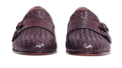 Sand Double Monk Braided Brown