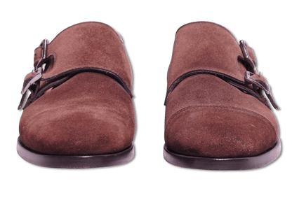 Thomas Double Monk Strap Brown