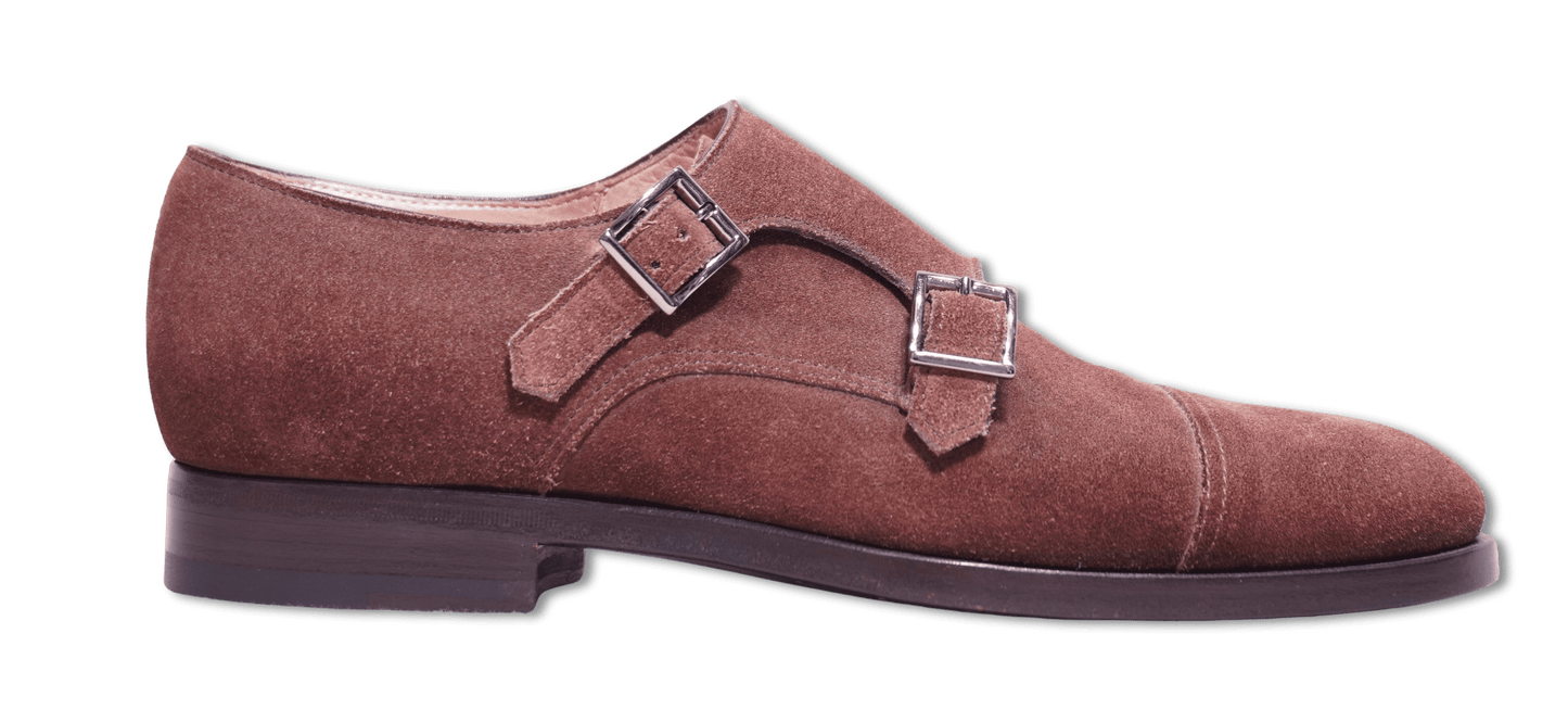 Thomas Double Monk Strap Brown