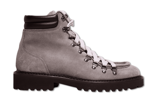 Doucals Lace-up Boot Light Grey