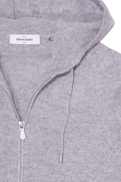 Gran Sasso Geelong Hoodie Light Grey