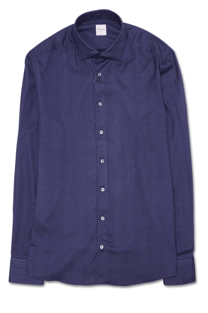 Stenströms Shirt Chevron Navy