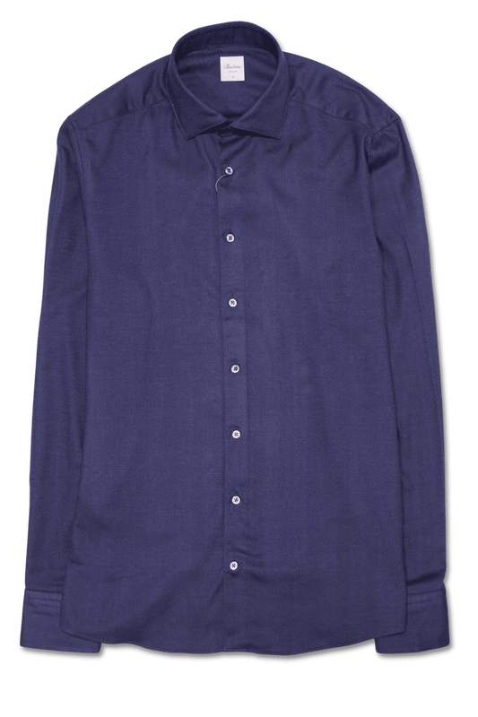 Stenströms Shirt Chevron Navy