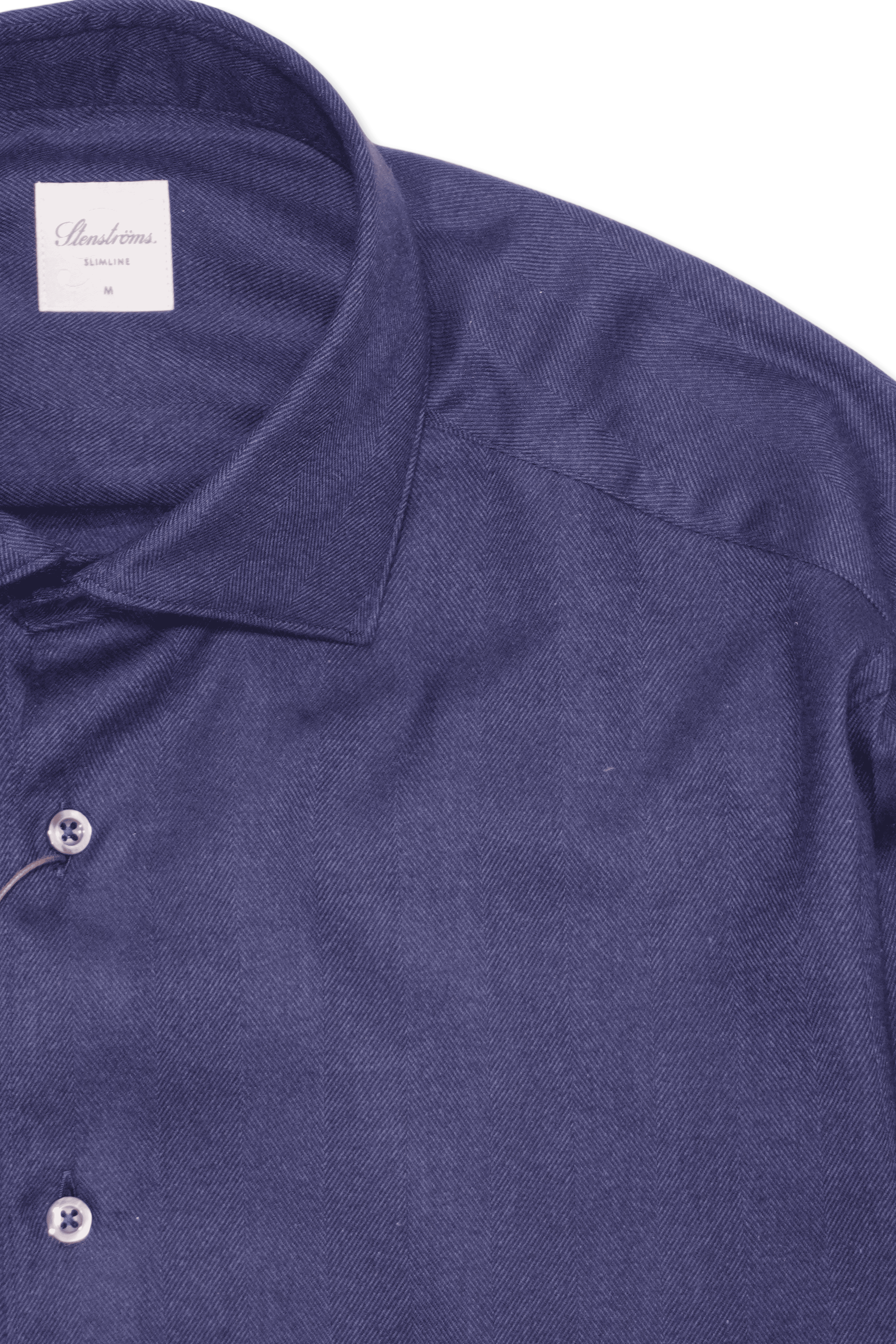 Stenströms Shirt Chevron Navy