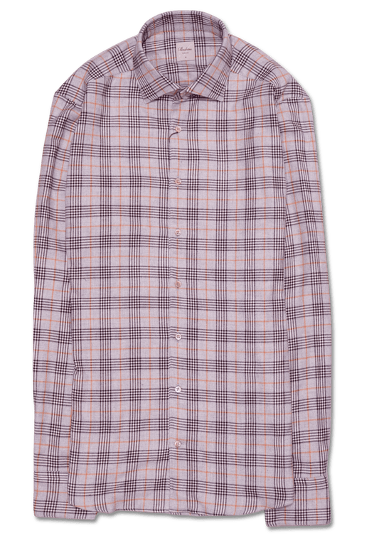 Stenströms Shirt Flannel Grey Check