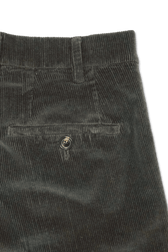 Lardini Garment Dyed Cord Trousers Brown