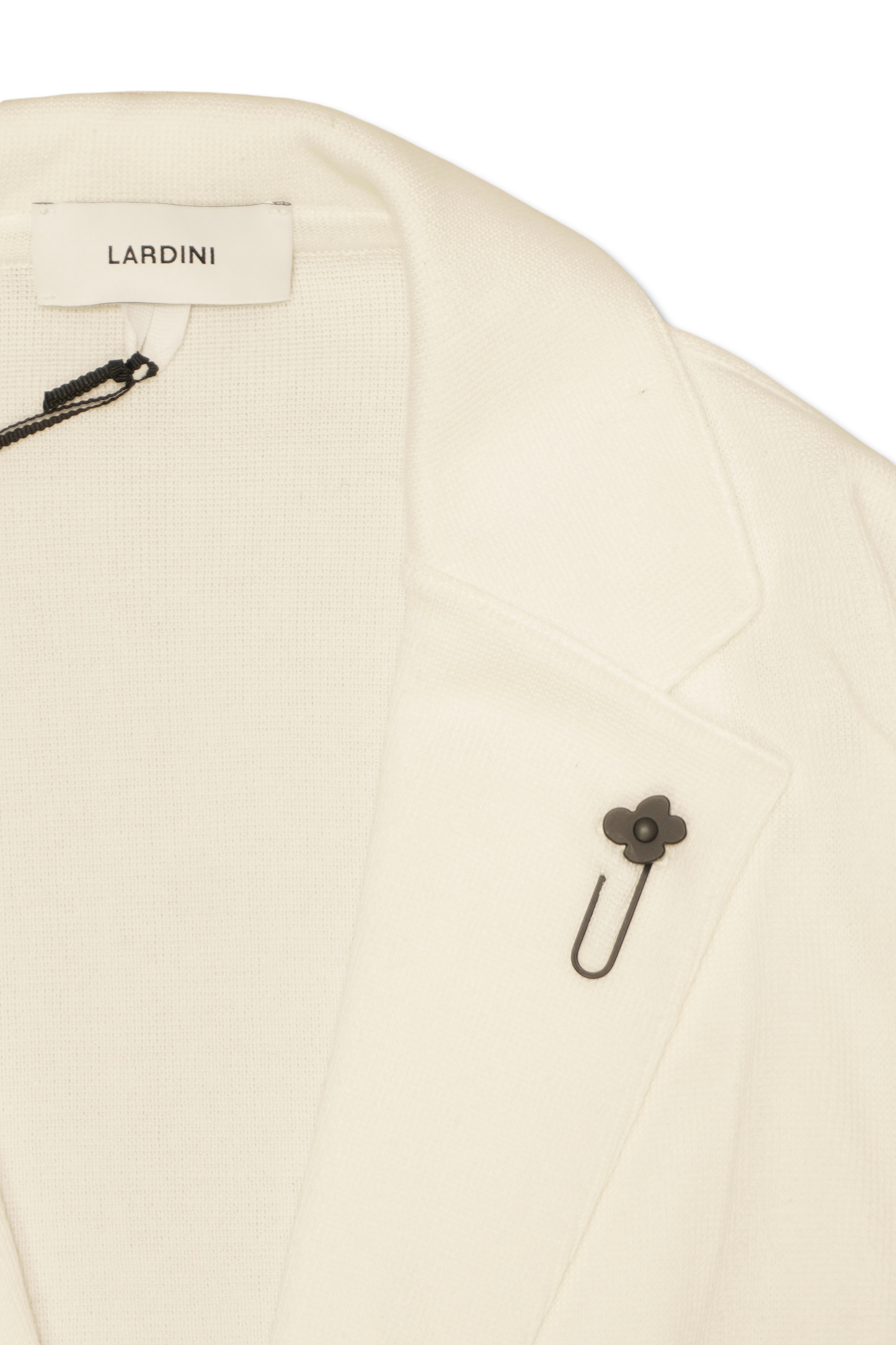 Lardini Knit Blazer White