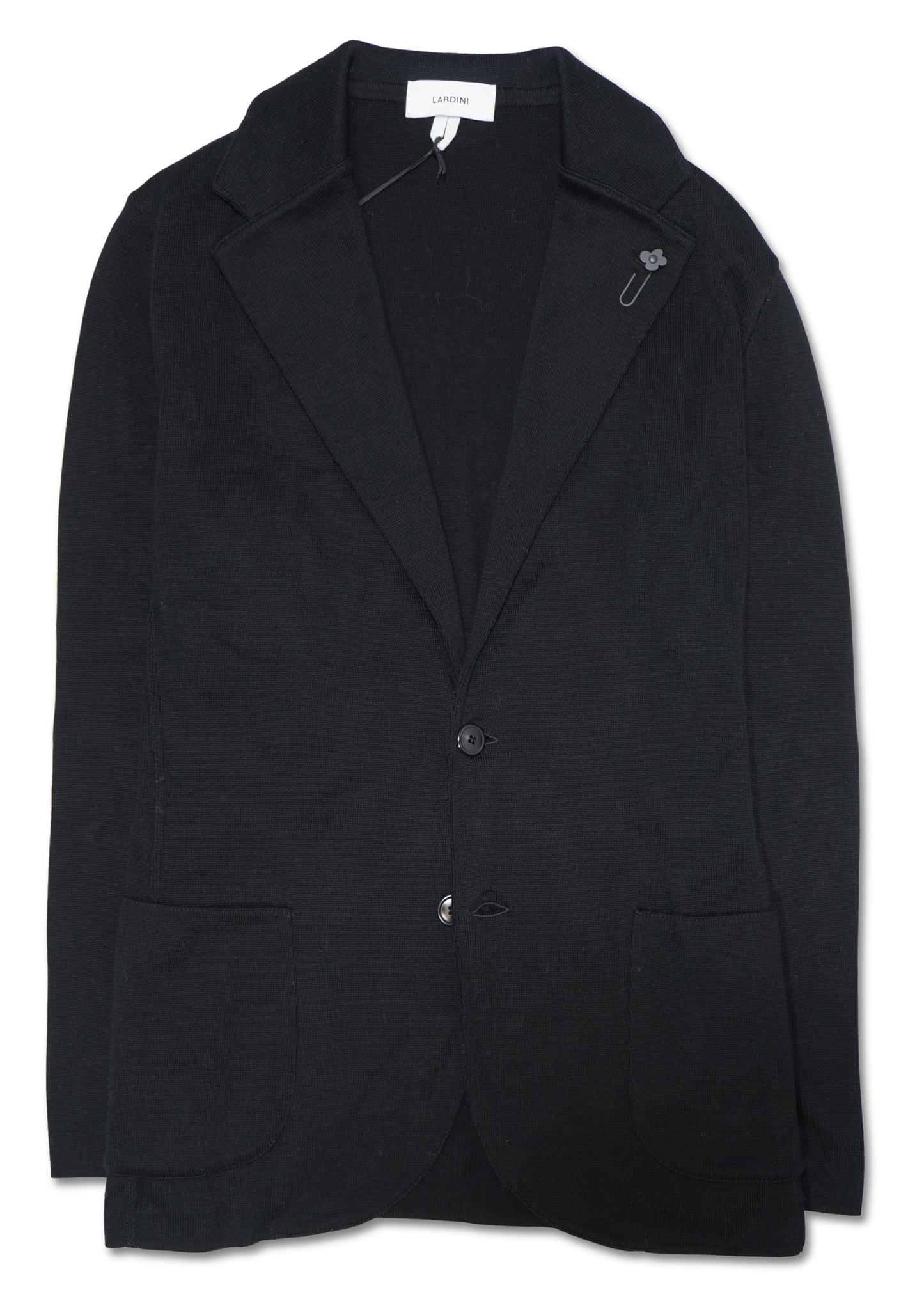 Lardini Knit Blazer Black