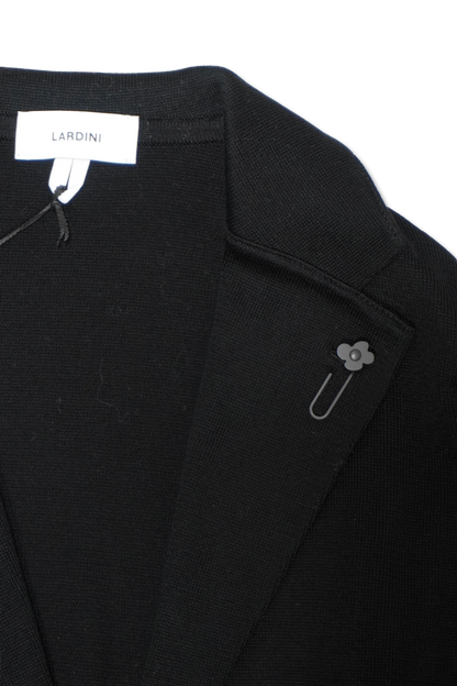 Lardini Knit Blazer Black