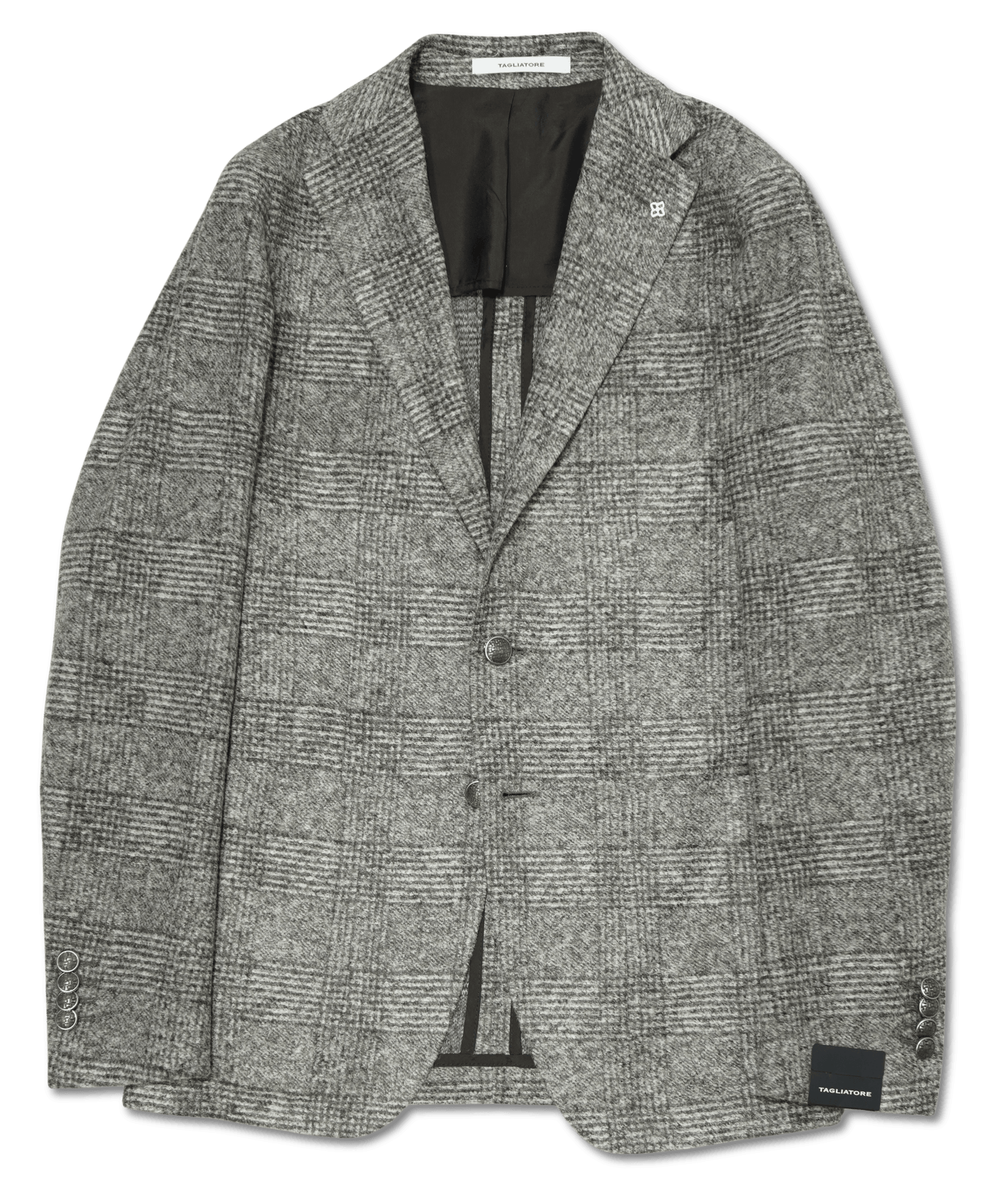 Tagliatore Jacket Brown Check