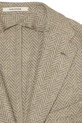 Tagliatore Jacket Chevron Light Brown