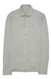Sonrisa Shirt Lyocell Stretch Jersey Light Grey