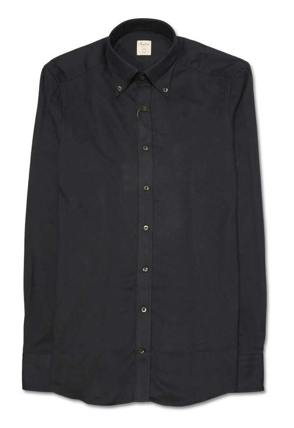 Stenströms Slim Fit Button Down Shirt Black