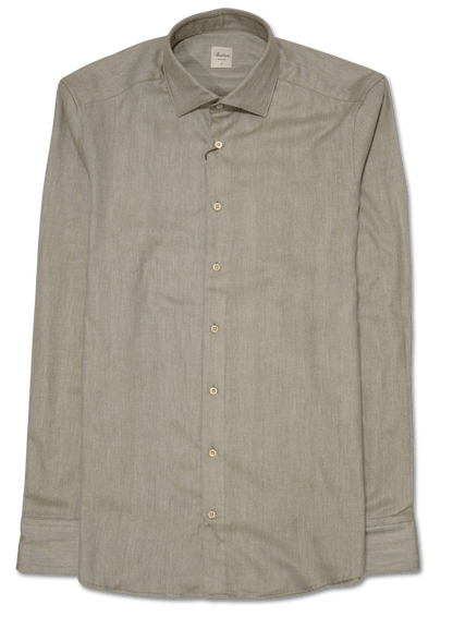 Stenströms Shirt Chevron Light Brown
