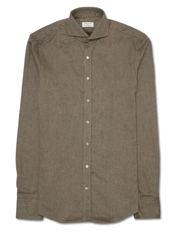 Stenströms Slim Fit Shirt Brown