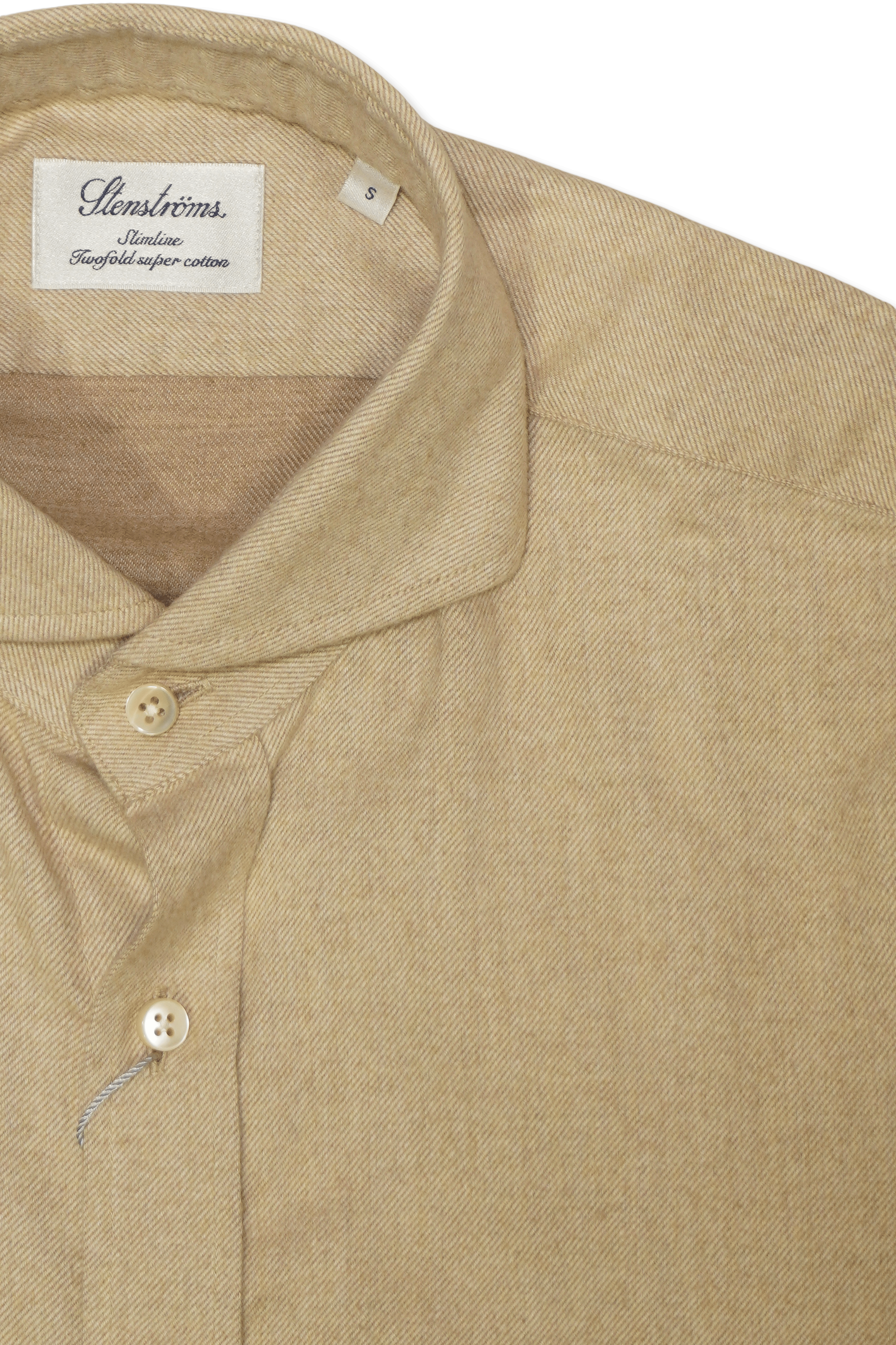 Stenströms Slim Fit Shirt Sand
