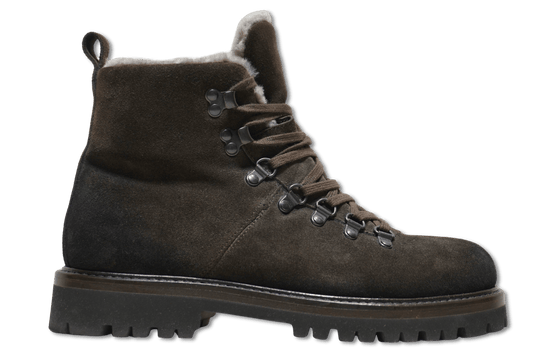 Fabiano Ricci Lace-up Boot Dark Brown