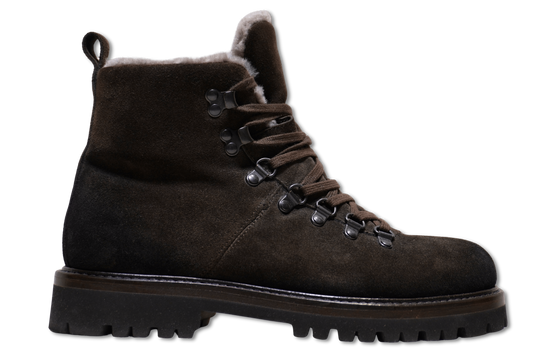 Fabiano Ricci Lace-up Boot Dark Brown
